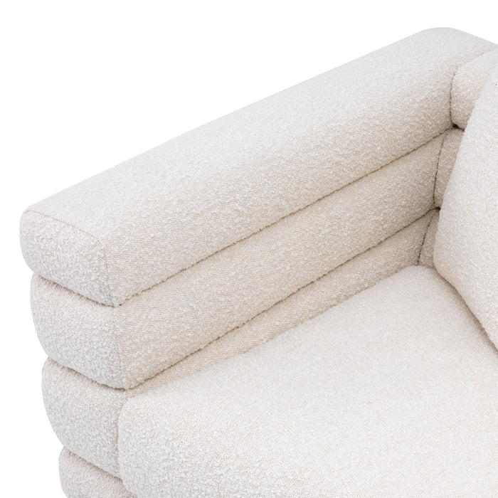 Sillón York Eichholtz en Crema Bouclé