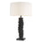 Bronze highlight finish | honed black granite base