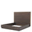 Caja de cama con cabecero Eichholtz Camelot, madera y latón cepillado