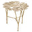 Mesa auxiliar Eichholtz Tropicale, acabado dorado