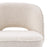 Set de dos taburetes Cliff Eichholtz en tejido Bouclé color crema
