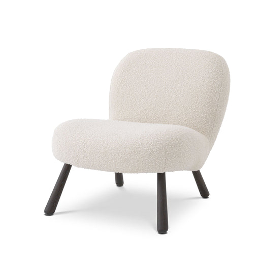 Sillón Eichholtz Blush en tejido Bouclé crema