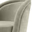 Silla de comedor Eichholtz Chloé, set de 2, en tela gris Clarck