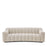 Sofá Eichholtz Kelly S, tela boucle crema
