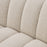 Sofá Eichholtz Kelly S, tela boucle crema