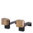 Eichholtz Chitry accesorios para chimenea, conjunto de 2