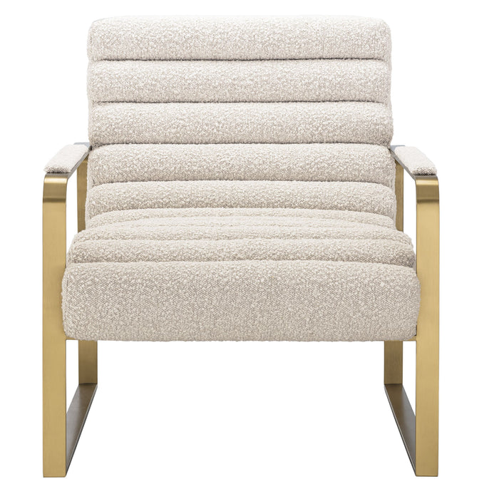 Sillón Eichholtz Olsen en tejido Boucle crema