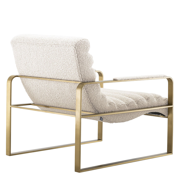 Sillón Eichholtz Olsen en tejido Boucle crema