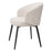 Silla de comedor Eichholtz Lloyd, juego de 2, en tejido Bouclé color crema