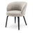 Silla de comedor Eichholtz Vichy en tela Sisley beige