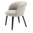 Silla de comedor Eichholtz Vichy en tela Sisley beige