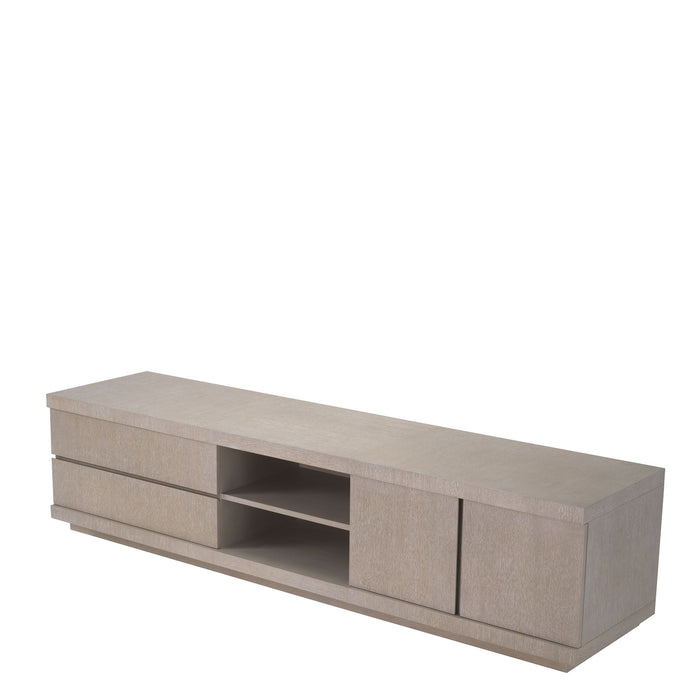 Mueble para TV Eichholtz Crosby, chapa de roble muy clara