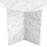 Mesa auxiliar Eichholtz Pontini, mármol blanco natural