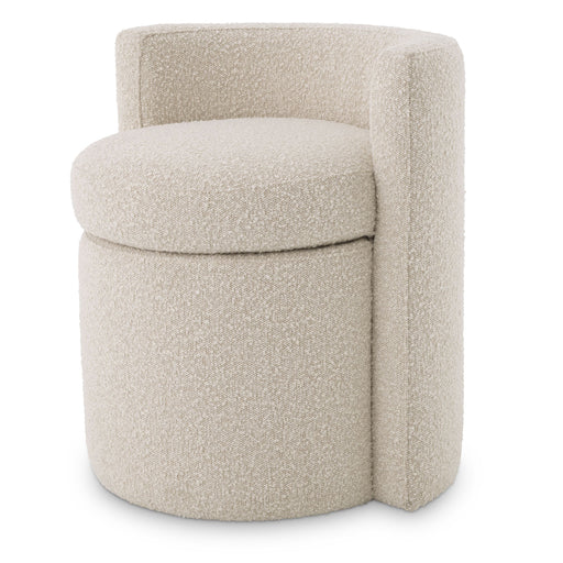 Sillón Eichholtz Arcadia en tejido Bouclé crema