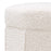 Puf Eichholtz Bombay, en tejido Bouclé crema