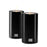 Vela artificial Eichholtz, ø 10 x A. 21 cm, set de 2, negro