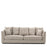 Sofá Eichholtz Taylor de tela Mademoiselle beige