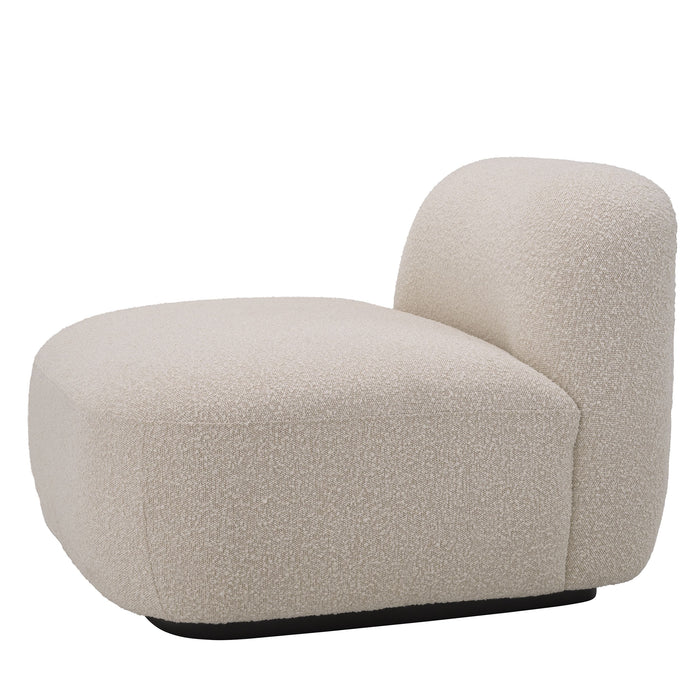 Sillón Eichholtz Björn en tejido Bouclé color crema