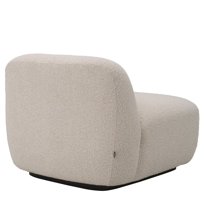 Sillón Eichholtz Björn en tejido Bouclé color crema