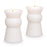 Eichholtz Arto S portavelas blanco, conjunto de 2