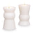 Eichholtz Arto S portavelas blanco, conjunto de 2