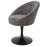 Silla giratoria Eichholtz O'Neill en tejido Boucle crema