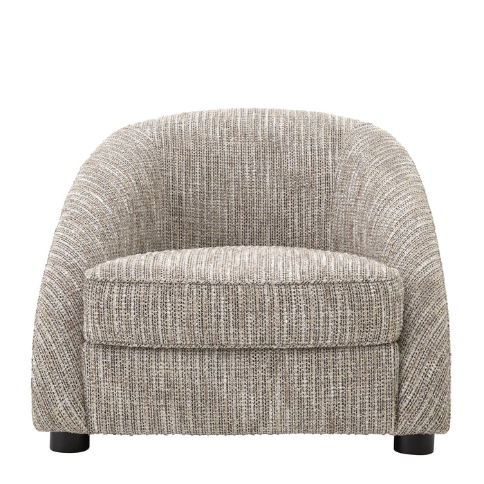 Sillón Eichholtz Cruz de tela Mademoiselle beige