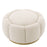 Puf Eichholtz Inger de tejido Bouclé color crema