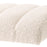 Taburete Eichholtz McGuire de tejido bouclé color crema