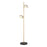 Antique brass finish | white finish | black marble base