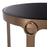Mesa auxiliar Eicholtz Clooney, acabado cobre cepillado