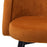 Silla de comedor Eichholtz Chloé, set de 2, en tela gris Clarck