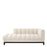 Sofá Eichholtz Ditmar, derecha, en tejido Bouclé color crema