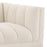 Sofá Eichholtz Ditmar, derecha, en tejido Bouclé color crema