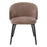 Silla de comedor Eichholtz Lloyd, juego de 2, en tela rosa Sisley
