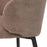 Silla de comedor Eichholtz Lloyd, juego de 2, en tela rosa Sisley