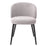 Silla de comedor Eichholtz Lloyd, juego de 2, en tela Bouclé gris