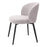 Silla de comedor Eichholtz Lloyd, juego de 2, en tela Bouclé gris