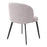 Silla de comedor Eichholtz Lloyd, juego de 2, en tela Bouclé gris