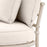 Sillón Eichholtz Laguno de tela Lewis blanco roto/gris