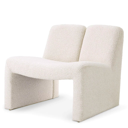 Sillón Eichholtz Macintosh en tejido Bouclé color crema