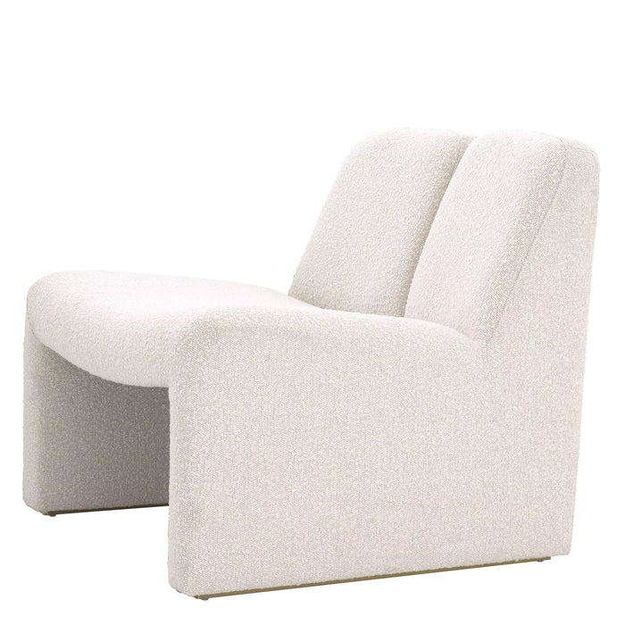 Sillón Eichholtz Macintosh en tejido Bouclé color crema