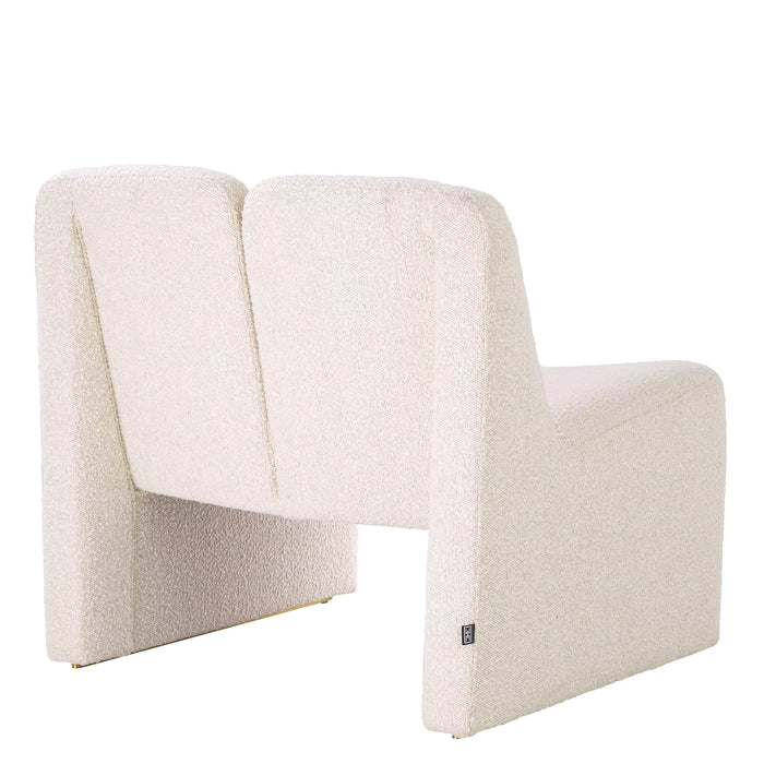 Sillón Eichholtz Macintosh en tejido Bouclé color crema