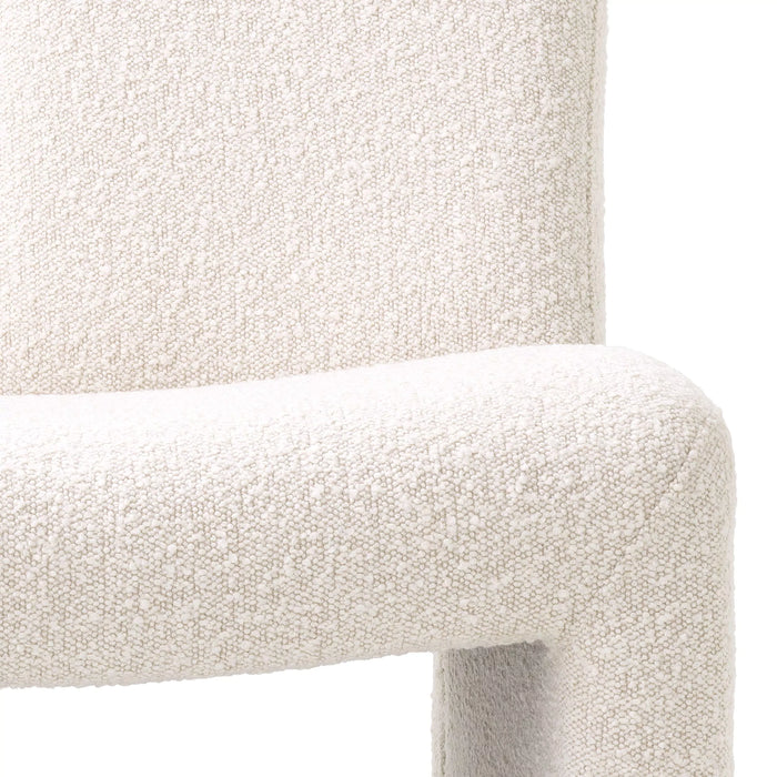 Sillón Eichholtz Macintosh en tejido Bouclé color crema