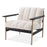 Silla Eichholtz Elan en tejido Bouclé color crema
