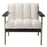 Silla Eichholtz Elan en tejido Bouclé color crema