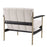 Silla Eichholtz Elan en tejido Bouclé color crema