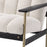 Silla Eichholtz Elan en tejido Bouclé color crema