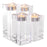 Portavelas alto para velas de té Eichholtz Giancarlo juego de 4 piezas.