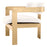 Silla Eichholtz Donato en tejido bouclé color crema